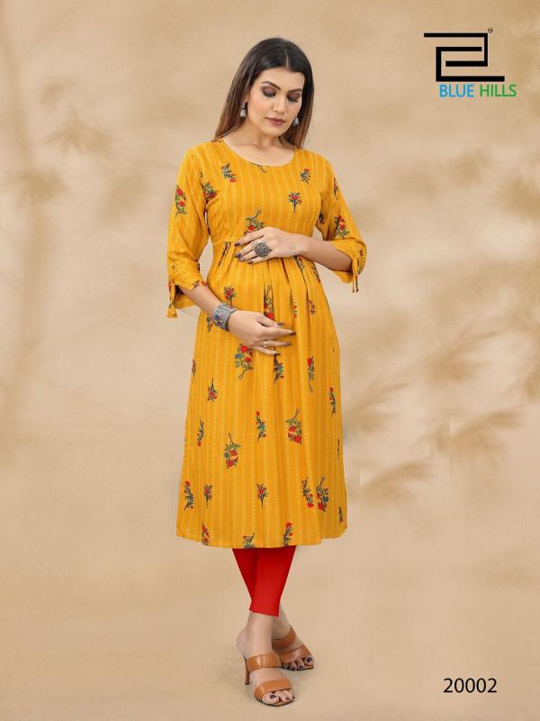 Blue Hills Good News 20 Feeding Rayon Kurti Collection